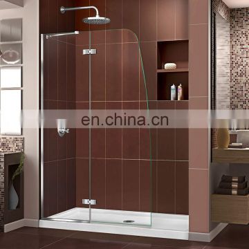 2019 Hot Selling Bathroom Glass Partition Tempered Shwer Room Door