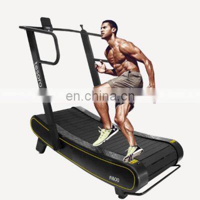 Chinese new innovation wholesale workout equipment home Self-Generating Woodway air runner speed fit manual running machine