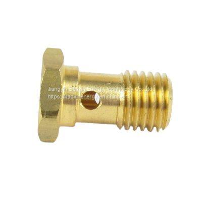 Customized Brass Components Manufacture CNC Machining Brass Parts photo-4