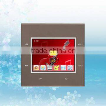 TF Card Home Intelligent Touch Screen Background Music System With Remote Control