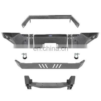 Front Bumper Full Width Heavy Duty Steel For Tacoma 2005-2015 Pickup Truck W/LED Light photo-3