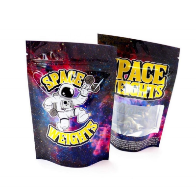 Custom Printed Edibles Gummy Gummies Candy Mylar Bag Sachet Aluminum Foil Gold Color Matte Packaging Stand Up Barrier Bag photo-3