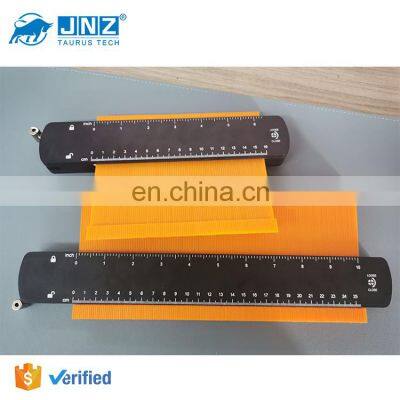 Multi-function Contour Gauge METAL Profile Copy Contour Gauges Standard Wood Marking Tool Tiling Laminate Tile