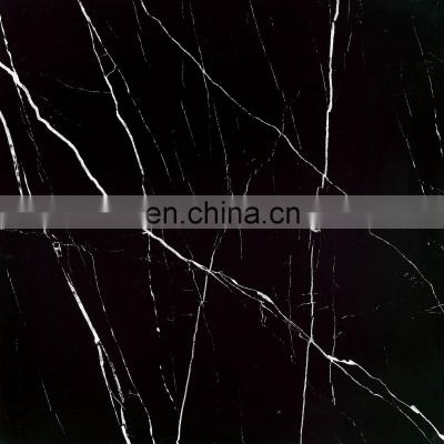 800X800mm black marble polished porcelain marble tiles and kajaria tile list JM8615