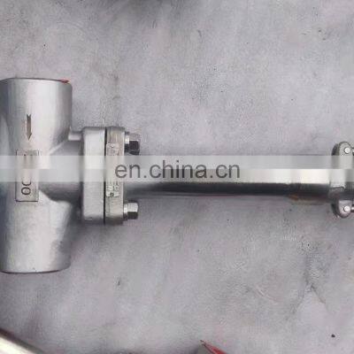 Cryogenic Oxyogen Liquid Used Extension Globe Valve Globe Valves for Water Oil Gas Flanges End LF2 Materials photo-3