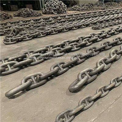 50mm Stud Link Galvanized Anchor Chain with Certificates