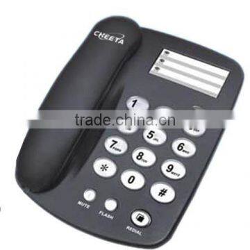 Modern basic telephone with telephone card top quality