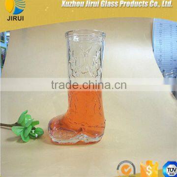 big boots shape glass beer cup