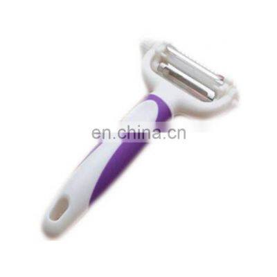 High Quality Plastic Handle Three Blade Peeler