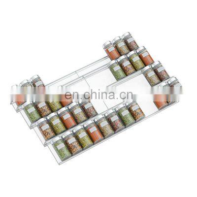 Drawer Kitchen Acrylic Spice Rack Set Spice Rack Organizer 4pcs or 8pcs