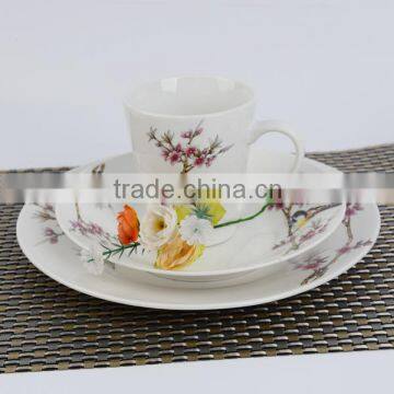 porcelain tableware brand, cheap christmas dinnerware, ceramic plate dinner set