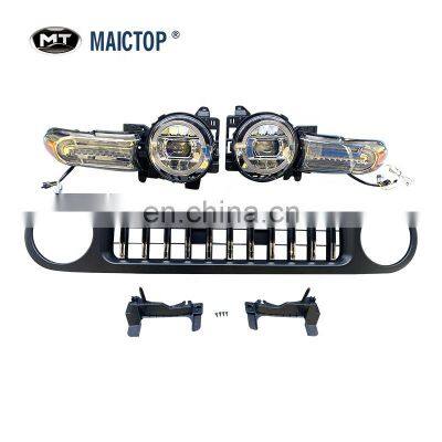 Maictop Auto Parts for FJ Cruiser New Front Grille Headlight