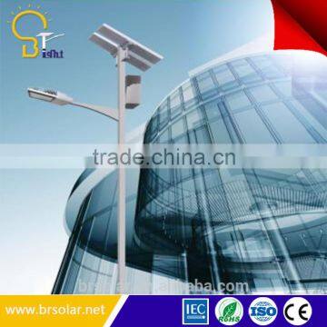 2015 newest special design led solar street light pole parts for Africa with SONCAP approved