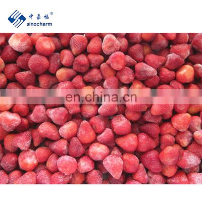 Sinocharm BRC A Approved 15-25MM A13 IQF Strawberry Whole Frozen Sweet Strawberry