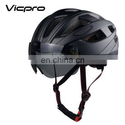 CPSC Approved Helmets for Cycling Electric Scooter Outdoor Sports Safety, Helmet with Magnetic Sunglasses