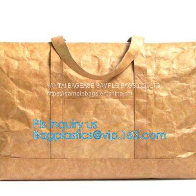 Canvas Tyvek Tote Bag, Portable Tyvek Lunch Paper Bag, Tyvek Bag Custom Tyvek Tote Bag for Shopping, Tyvek Fashion Tote photo-2