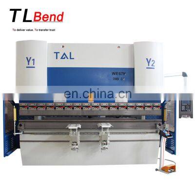 T&L Brand Synchronized cnc hydraulic aluminum press brake machine price in india