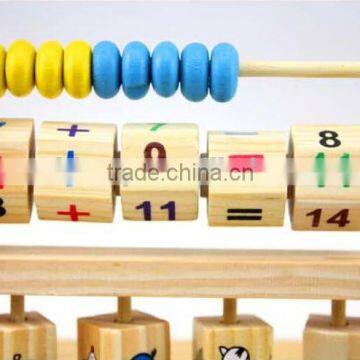 Wholesale Wooden Abacus Learn to Count for Children Studying photo-2