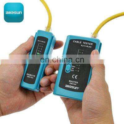Allosun EM416A RJ11,RJ12 or RJ45 Network Cable Diagnose Tool Short Circuit Open Circuit Wrong Connection Detecetor photo-5