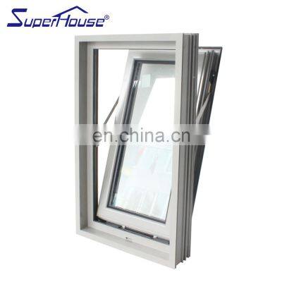 Superhouse Cheap House Windows for Sale Florida Miami-Dade Hurricane Approved Export Aluminum Tilt&turn Window