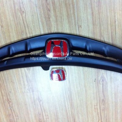 Car parts front bumper grille center panel, CIVIC CENTER network modification, civic car department appearance