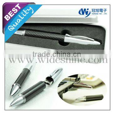 carbon fiber stylus pen drive for corporate gift 1GB to 16GB gift item promotional item