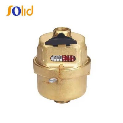 Class C Manufacturer Brass Volumetric Type Rotary Piston Cold Water Meter Manufacturer