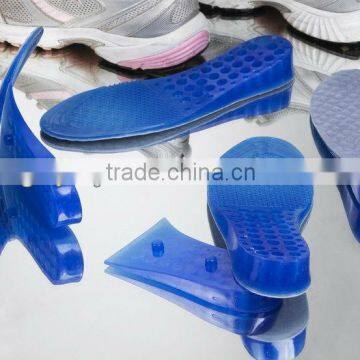 silicone soft adjustable height insoles