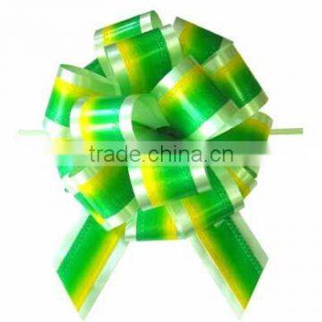 5" *18loops PP Printed Ribbon Pull Bow Gift Packing Holiday Decoration photo-2