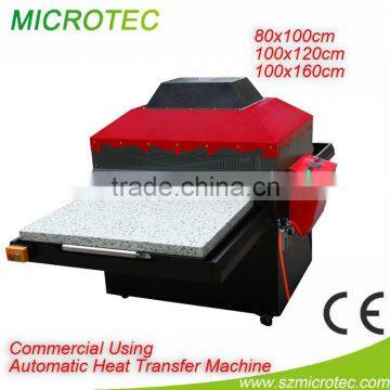 Pneumatic Large Format 80x100cm,100x120cm, 100x160cm Wholesale t Shirt Heat Transfer Machine photo-3