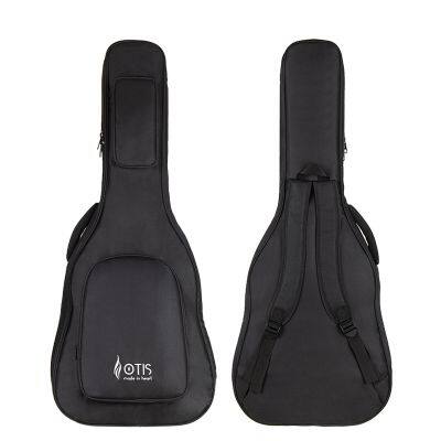 Handmade Musical Instruments Accessories OTIS B7 36-Inch Guitar Bag (High-Strength Oxford Cloth, 22mm Thick) with White Embroidered Logo