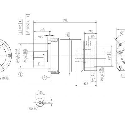 MKE Series Planetary Reducer Gearbox photo-2