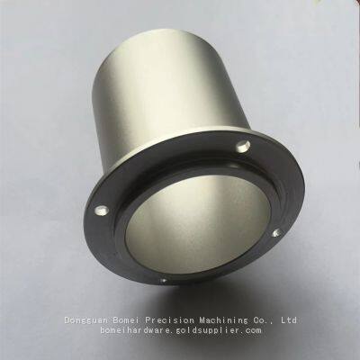 6061-T6 Aluminum Connector for Vacuum Hose Custom Machine Repair Parts and Accessories