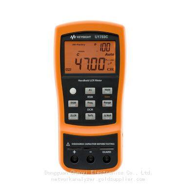 Keysight U1733C  Handheld LCR Meter 100Hz  120Hz  1kHz 10kHz 100kHz