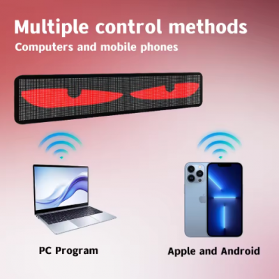 LED Matrix Panel/indoor Car Use/Bluetooth Control/IP65 Waterproof（Wechat:13510231336） photo-2