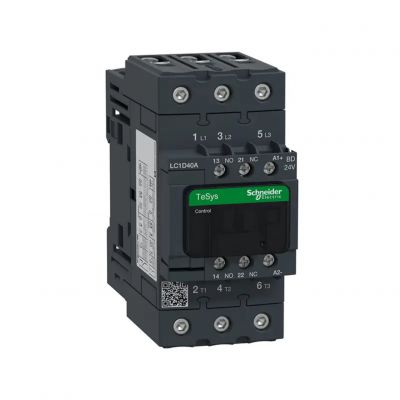 Schneider AC Contactor LC1D40ABD 24VDC