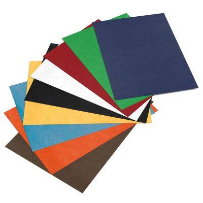 Letter Size A4 Leather Grain Paper Binding Covers Book Binding Cover for Report Presentation IDLGBC001 photo-3
