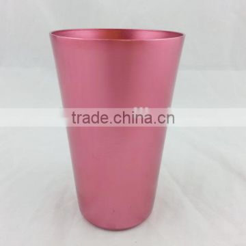 18oz New Item Red Aluminum Tumbler Cups for Tea, Coffee and Other Beverage