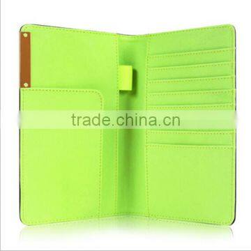 RFID Blocking Security Passport Wallet With Pen photo-2