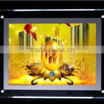 YG Led crystal light box for advertising