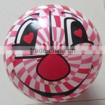 2015 newest two color printed pvc ball