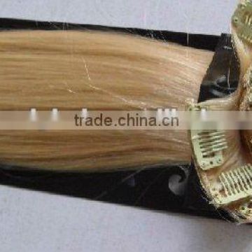 Top Sale 100% Remy Human Hair Clip-in Hair Extensions