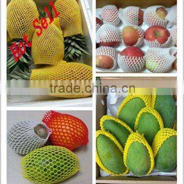 colorful fruit foam net for apple/pineapple/cantaloupe/Mango