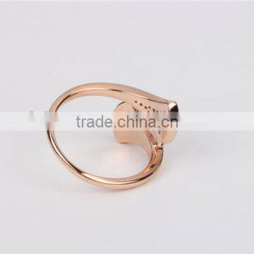 Italy Famous Jewellry 14K Gold Diamonds Ring Fashion Jewelry photo-6