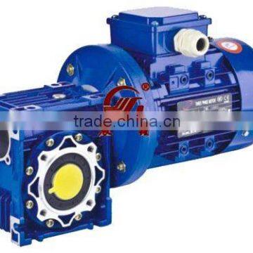 NMRV Series electric motor with worm gear