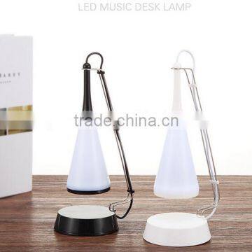 Multifunctional 3 in 1 Mini Wireless Bluetooth Speaker Touch Sensor LED Flashlight Reading Desk Lamp Night Light