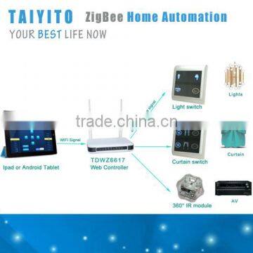 TYT ZigBee home automation gateway and Smart Home Switch