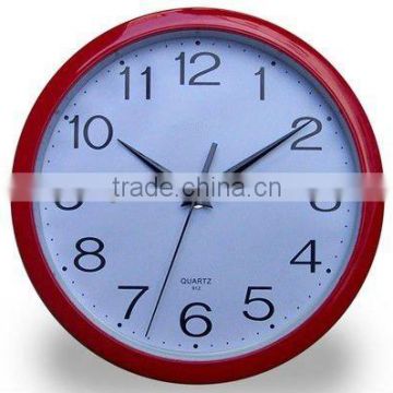 10 inch plastic wall clock