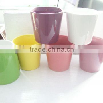 Factory customize various Chinese cheap color ceramic flower vase