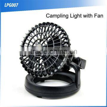 (130451) Amazon Portable ABS Material Campling Fan with Light